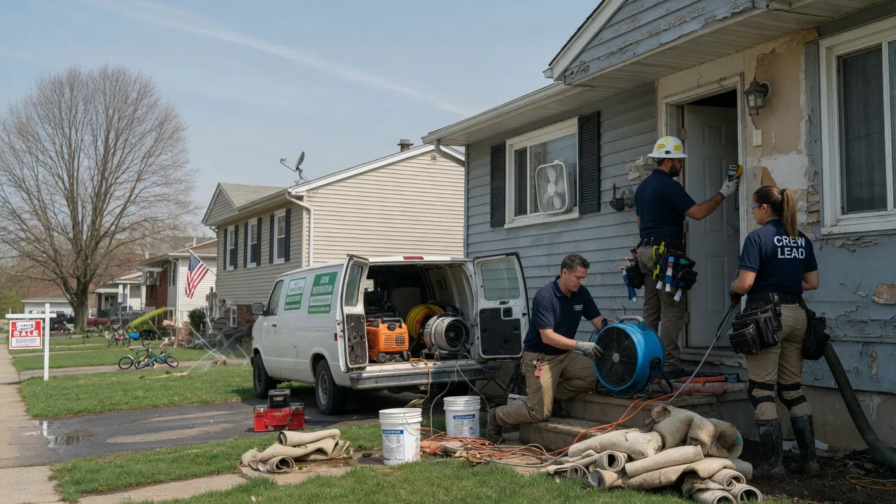Flood Cleanup in Annandale, NJ near me